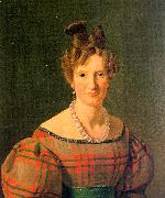 Portrait of Caroline Sophie Moller Constantin Hansen